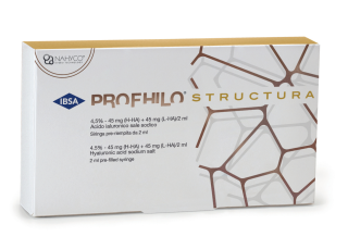 Profhilo Structura 1x 2ml - obnovení objemu, kontur a omlazení obličeje, až 90mg kyseliny Hyaluronové
