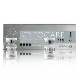 Cytocare 715 C Line 5x 5ml - Mezoterapie pro zpevnění a obnovení objemu pleti, hydrataci a omlazení